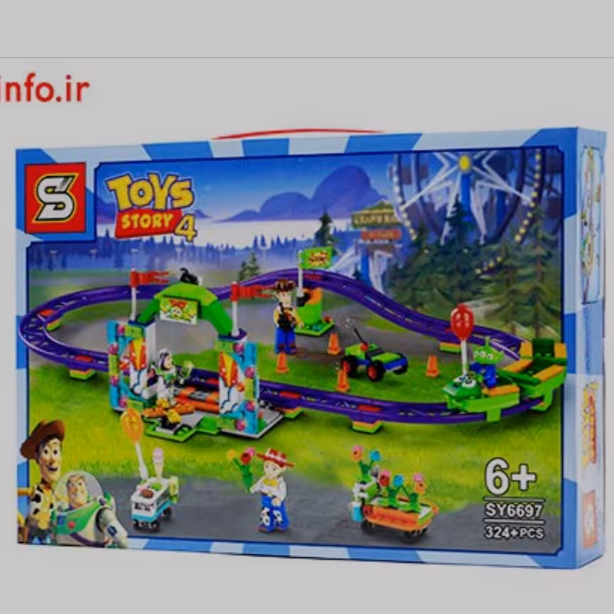 لگو وودی و دوستان دارای 324 قطعه با کیفیت