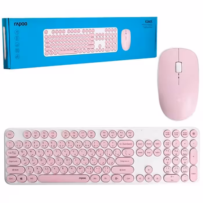 کیبورد و ماوس بی سیم رپو Rapoo X260S