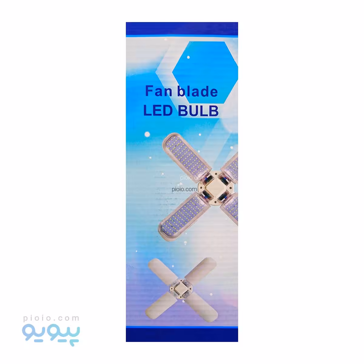 چراغ سقفی ماشینی 12 وات Fan Blade LED BULB