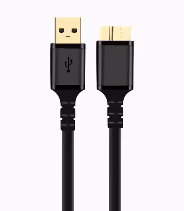 کابل Micro USB 3.0 کی نت پلاس 0٫6 متری مدل KP-CUAMHDD06