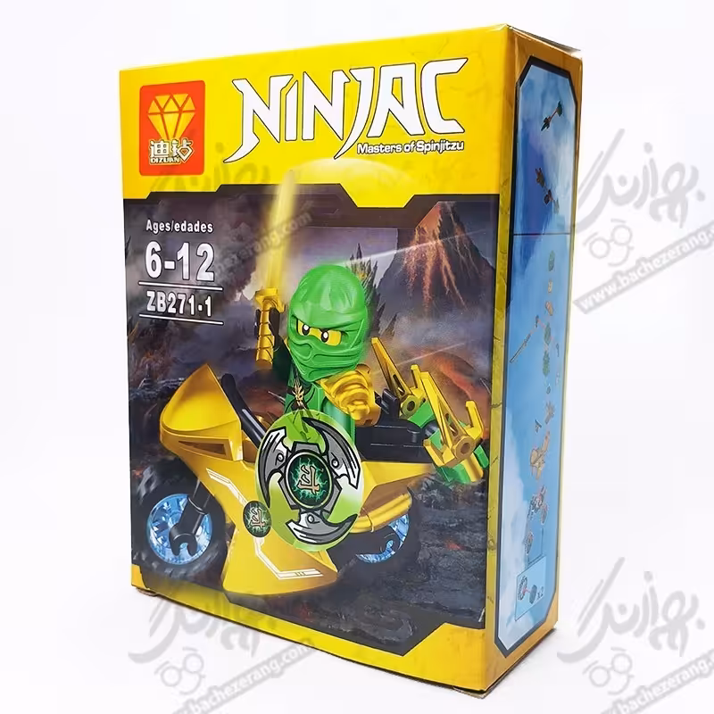 لگو نینجا موتور سوار کد ZB2711