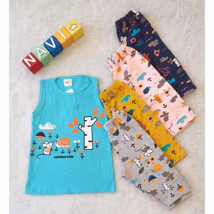 رکابی و شلوارک اسپرت مناسب دختر و پسر 