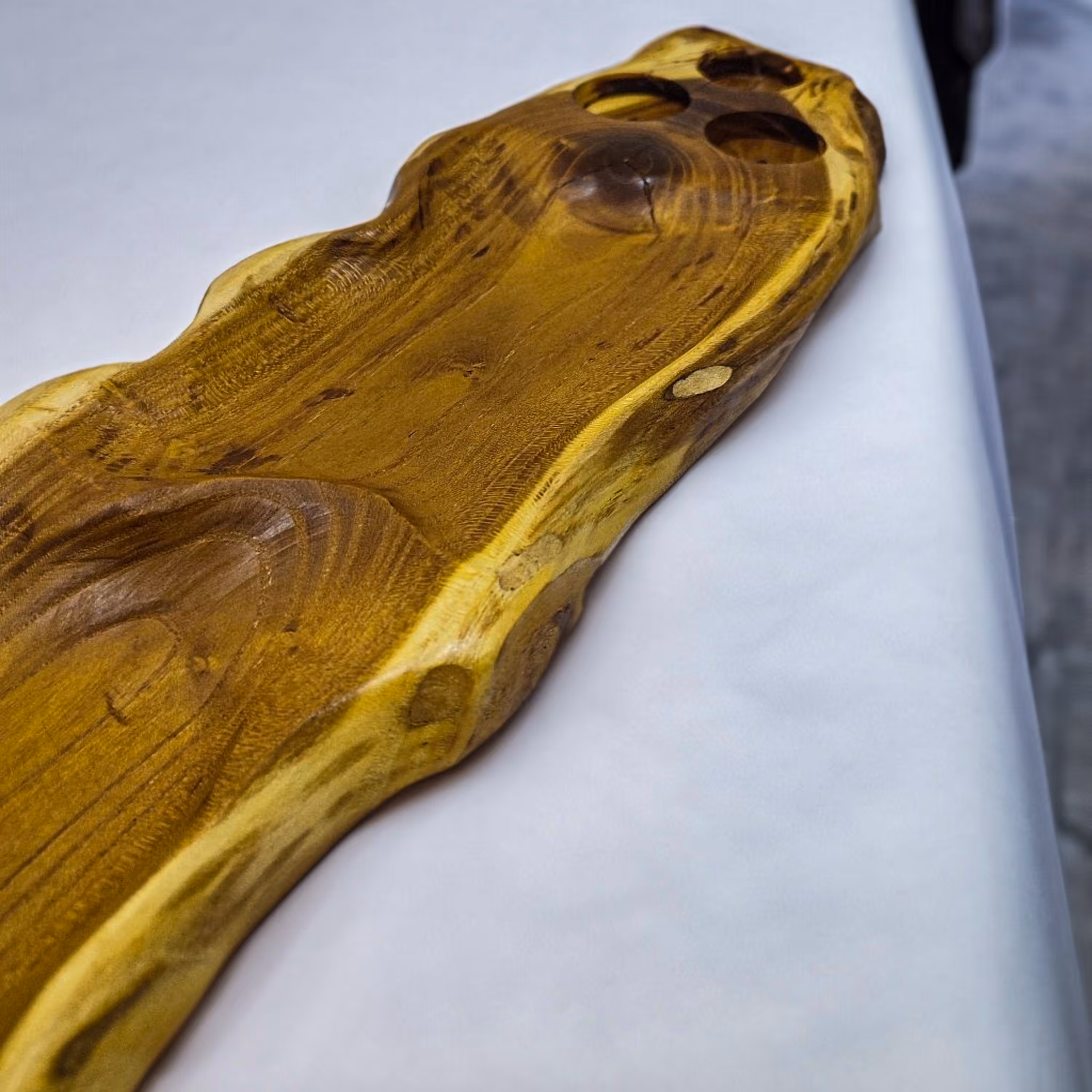 ظرف چوبی اردو خوردی و شیرینی خوری و مزه خوری مناسب فینگر فود