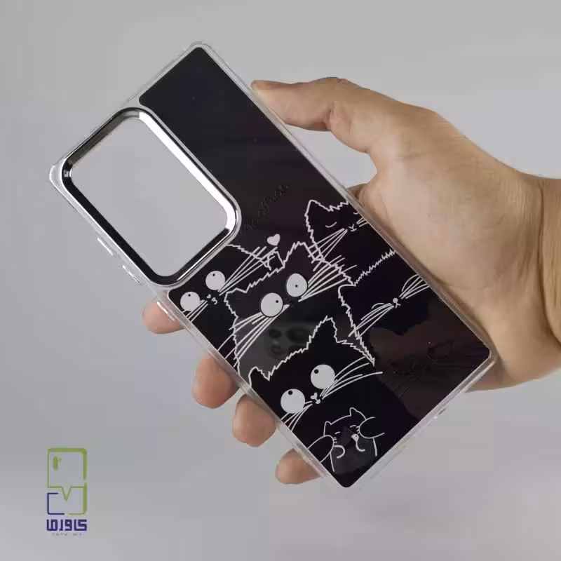 قاب گوشی S25 Ultra دخنرانه | فانتزی طرح گربه