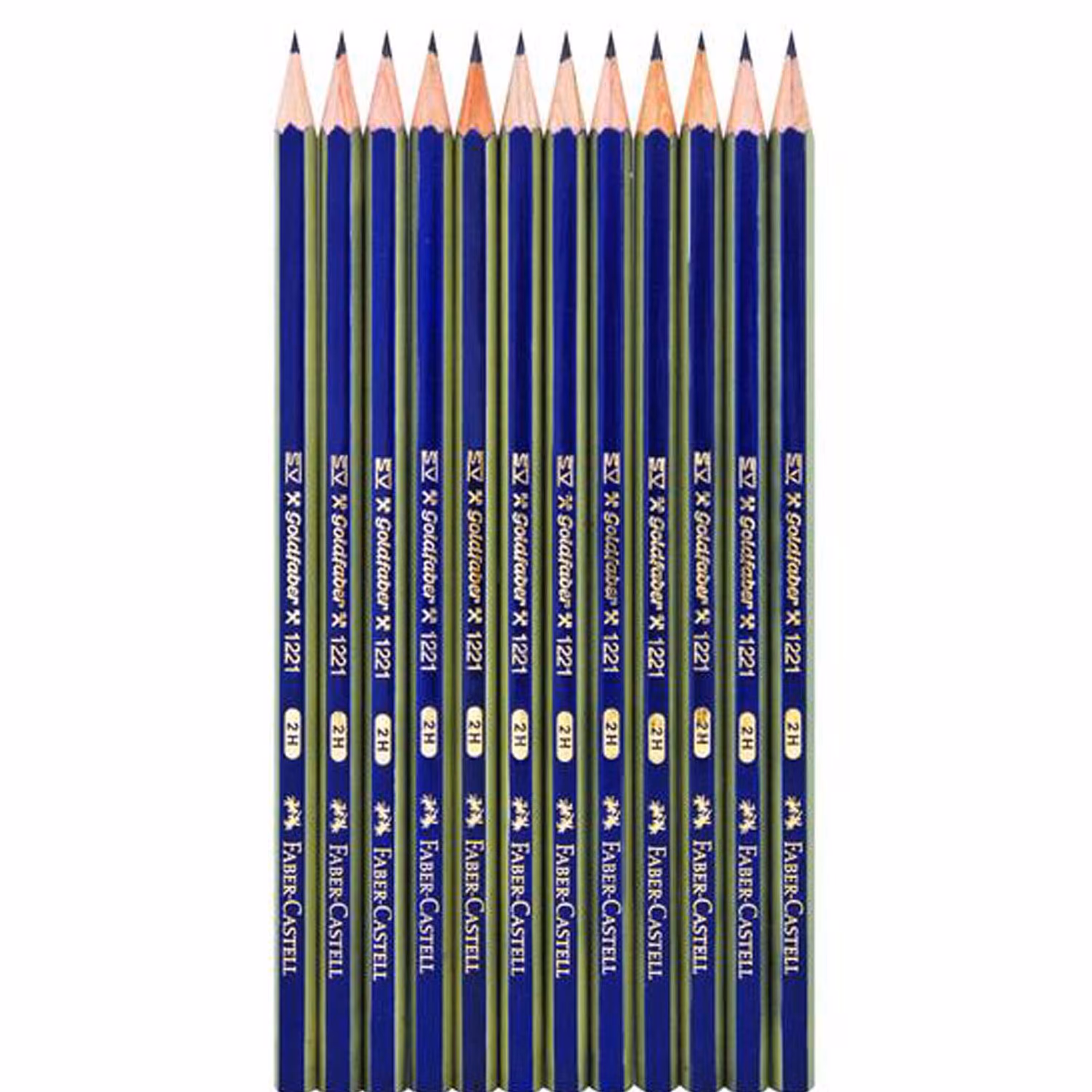 مداد طراحی فابر کاستل آبی نقره ای 