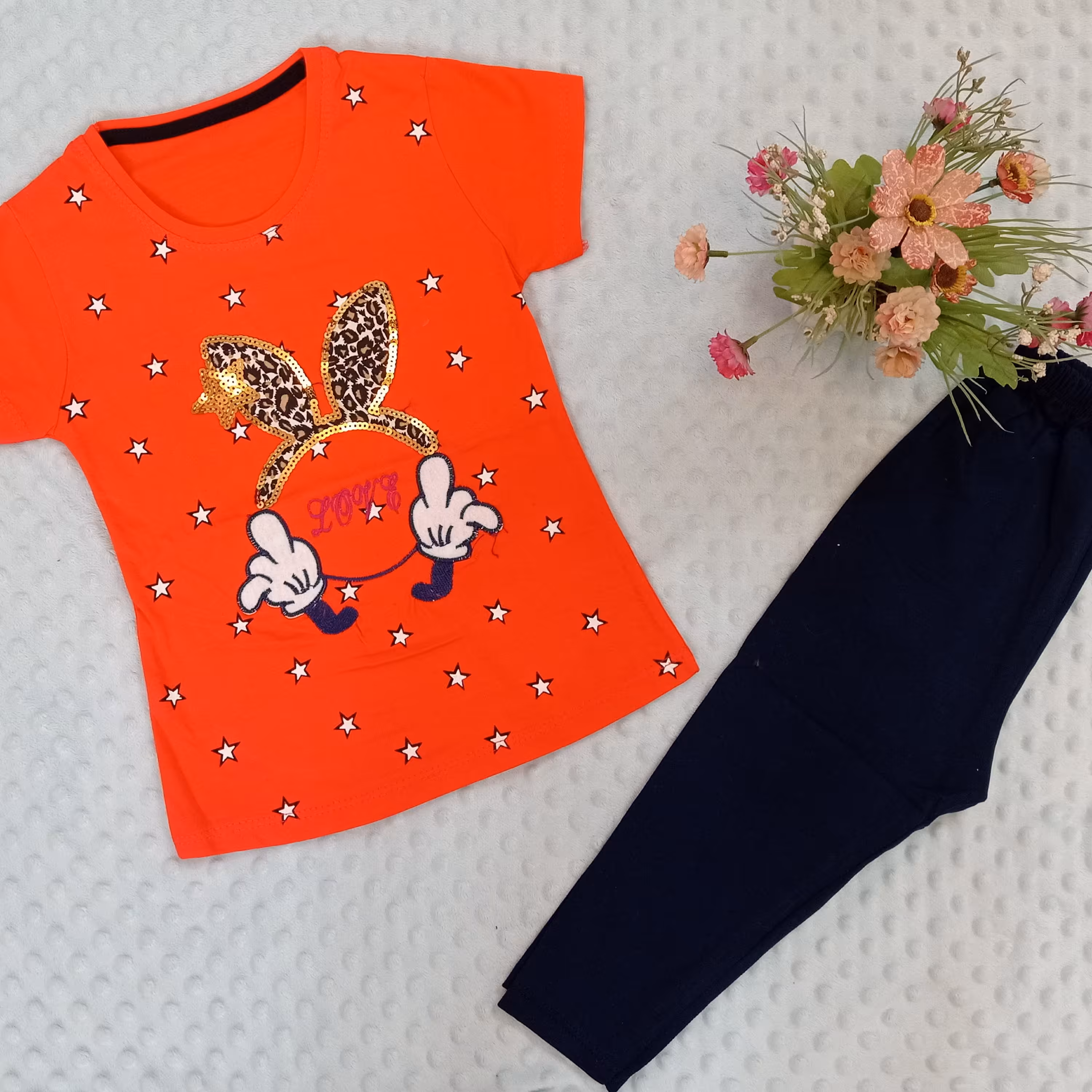 تیشرت شلوارک دخترانه