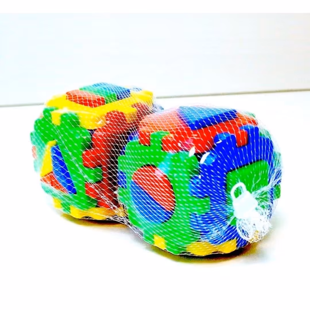 پازل کیوب 2 عددی توری دار  تقویت ذهن کودکان