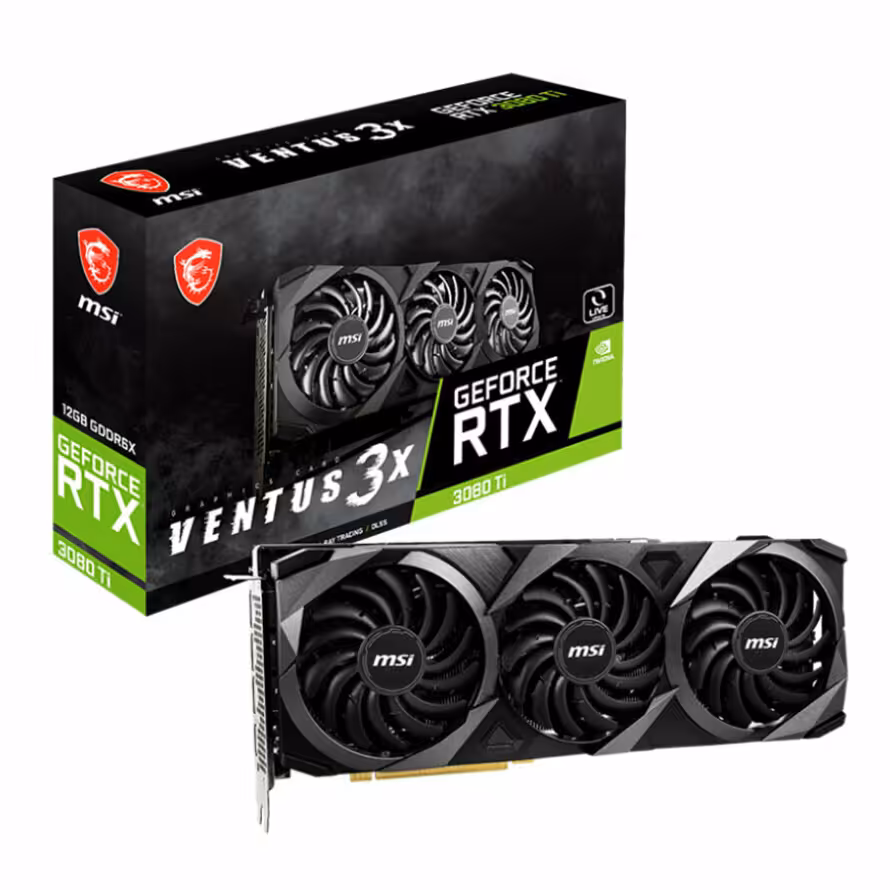 کارت گرافیک ام اس آی RTX 3080 Ti VENTUS 3X 12G