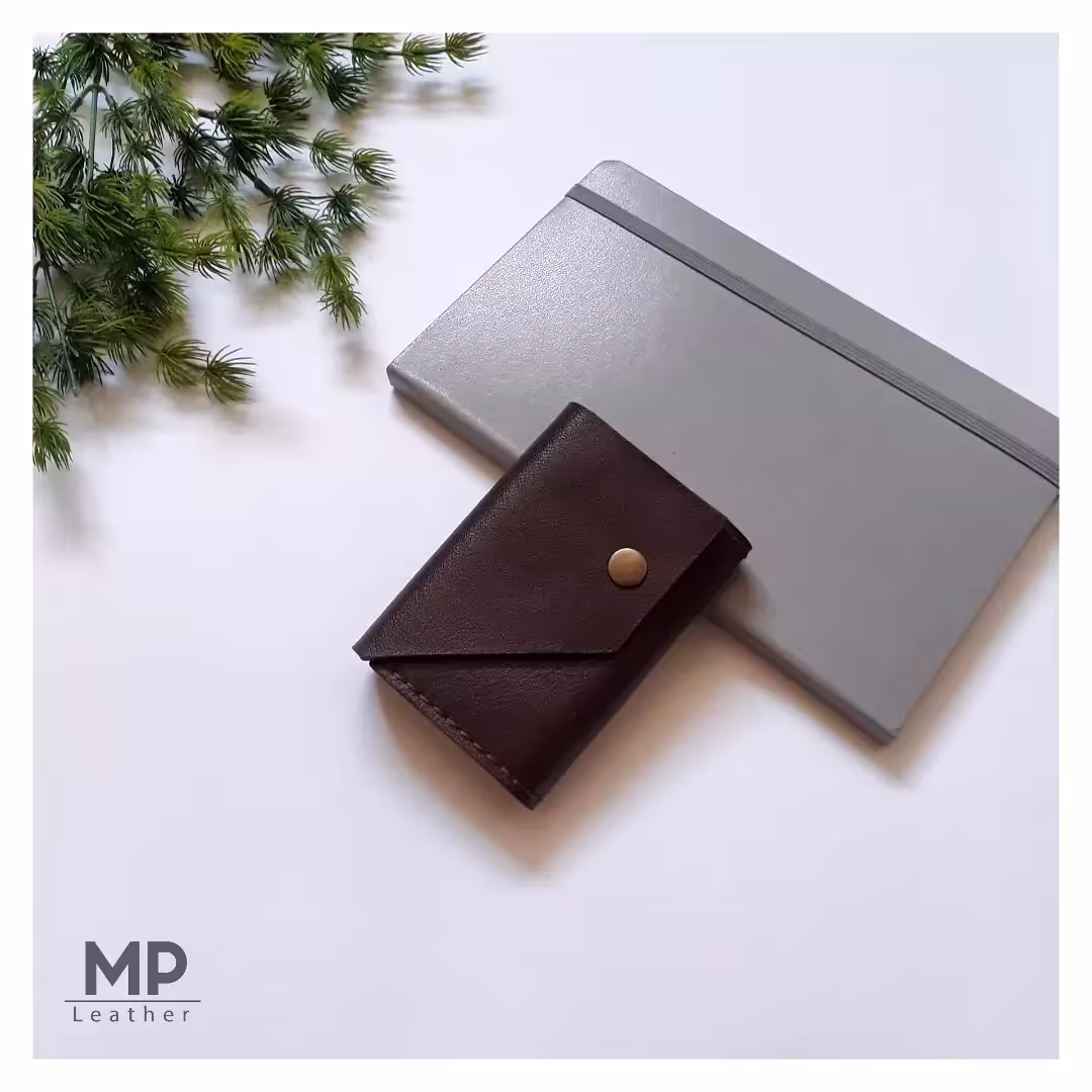 کیف کارت و جاکارتی آکاردئونی مدل خیلی جادار مناسب شما که کارتهای زیاد دارین چرم طبیعی دستدوز