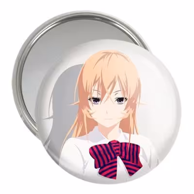 آینه جیبی خندالو مدل ارینا انیمه جنگ غذاها Food Wars کد 16985