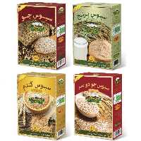 سبوس چند غله برنج - گندم - جودوسر و جو  تژین حجم 680 گرم