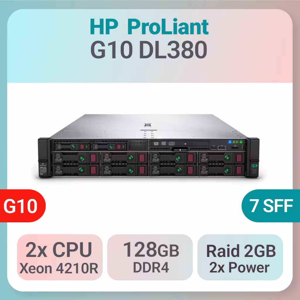 سرور استوک HP DL380 G10 12 SFF