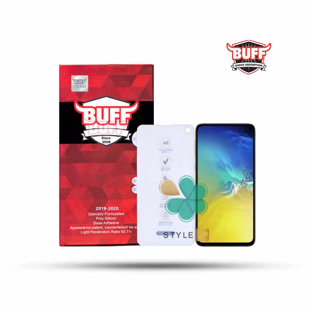 محافظ صفحه Buff گوشی سامسونگ Galaxy S10e مدل Hydrogel Matte