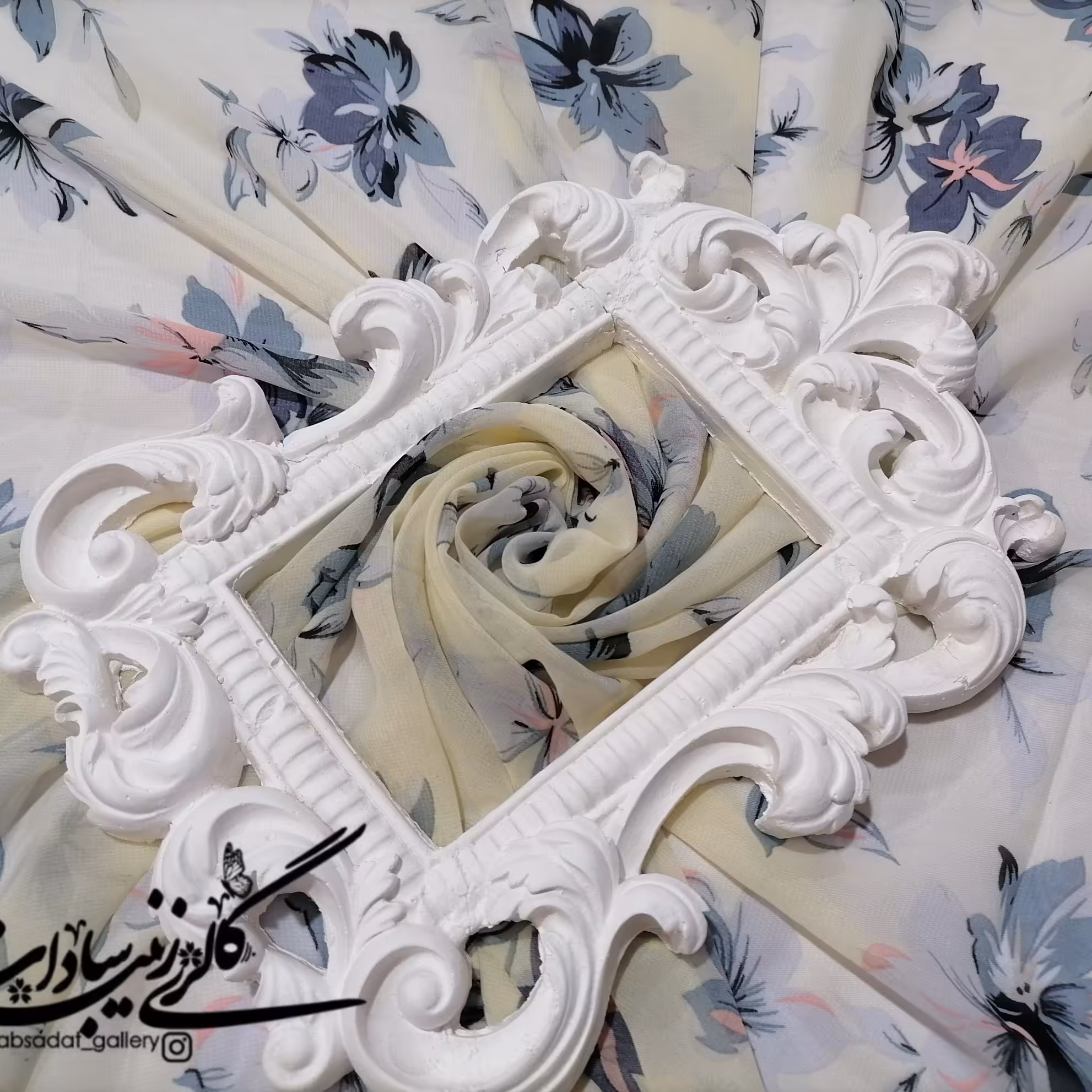 روسری تک حریرشیک