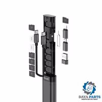 کارت خوان برند BUDI با قابلیت نگهداری حافظه های اضافی و سیم کارت