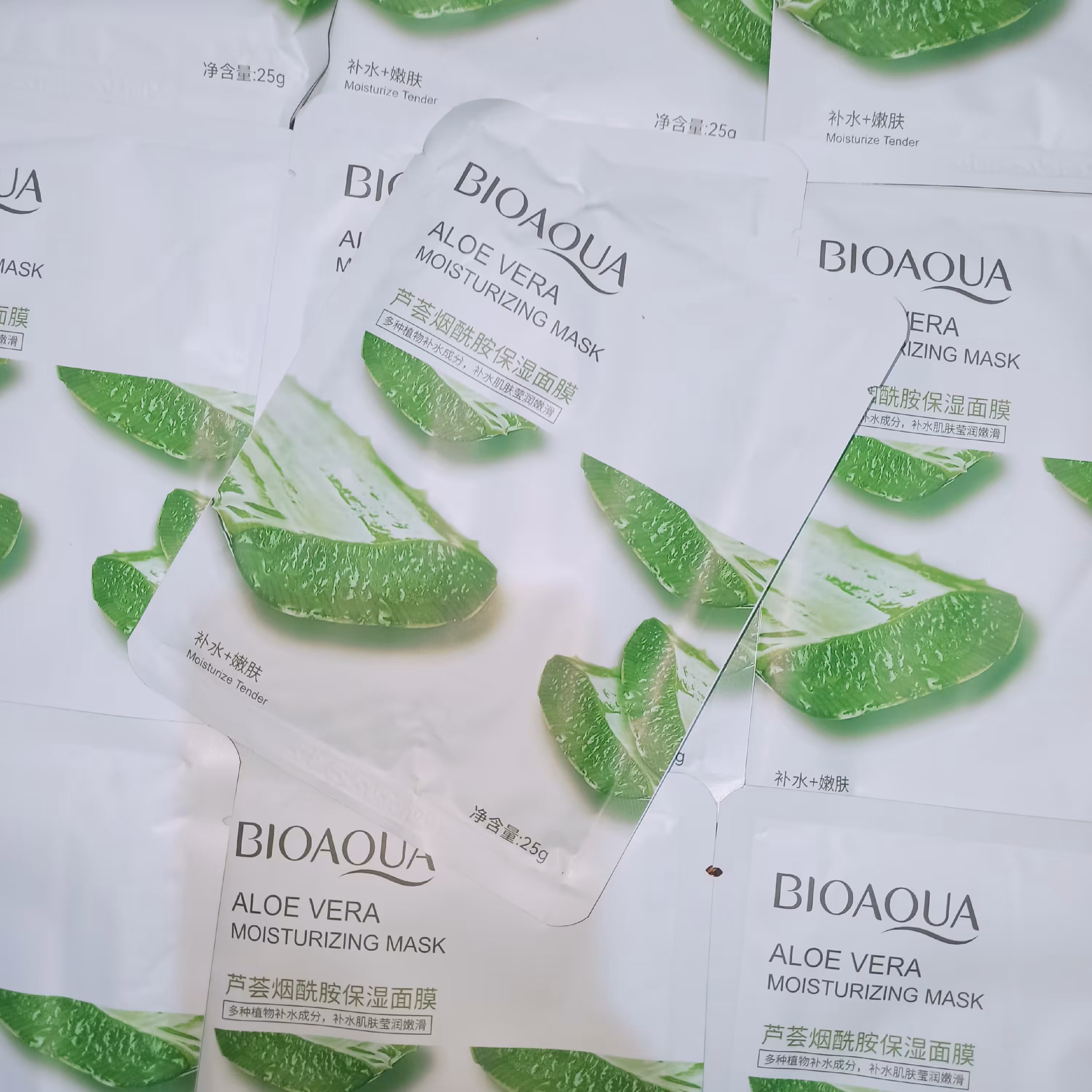 بیوآکوا - ماسک ورقه ای حاوی آلوئه ورا تاریخ انقضا 2025