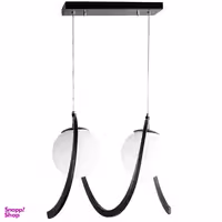 لوستر دو شعله چشمه نور کد A1260/2-WT