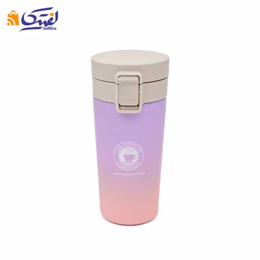 تراول ماگ قفلی 500 میلی لیتر دو رنگ Vacuum Insulation Cup کد 103