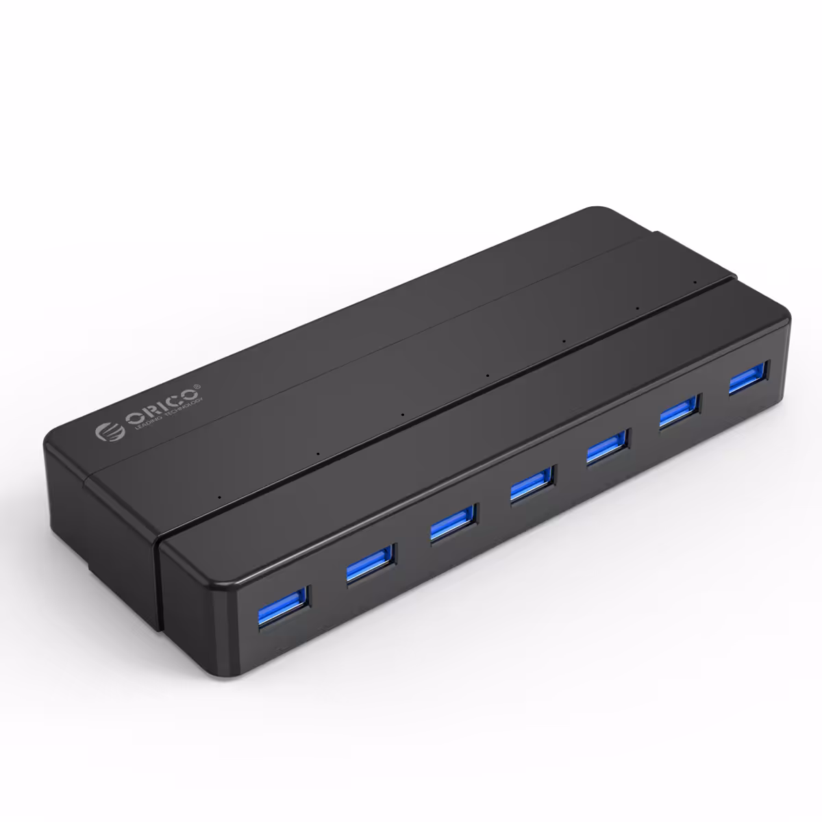 خرید هاب 7 پورت USB3.0 با آداپتور اوریکو ORICO H7928-U3-V1 با بهترین قیمت