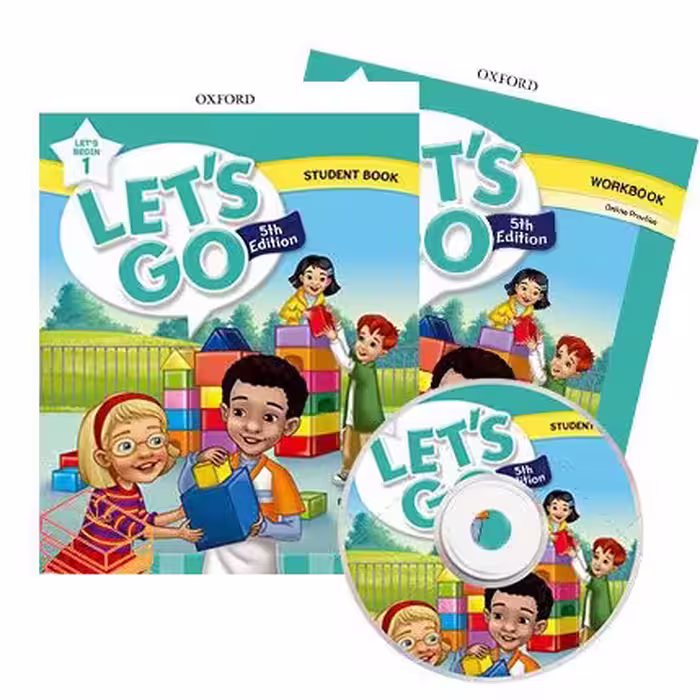 کتاب Lets Go 5th Edition Begin 1  وزیری