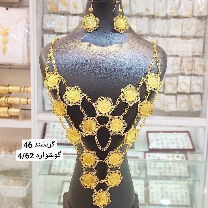 سرویس نقره سکه ای آبکاری طلا