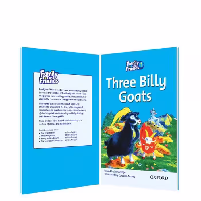 کتاب داستان Family and Friends 1-3 Three Billy Goats
