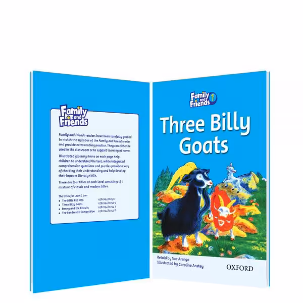 کتاب داستان Family and Friends 1-3 Three Billy Goats