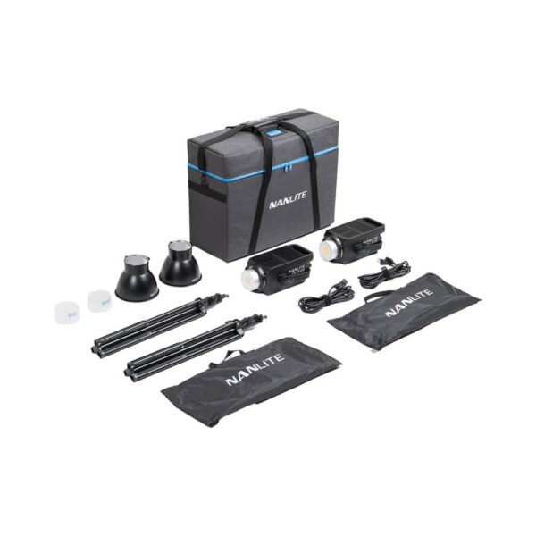 کیت دوتایی ویدیولایت نانلایت Nanlite FS-200B Monolight Kit