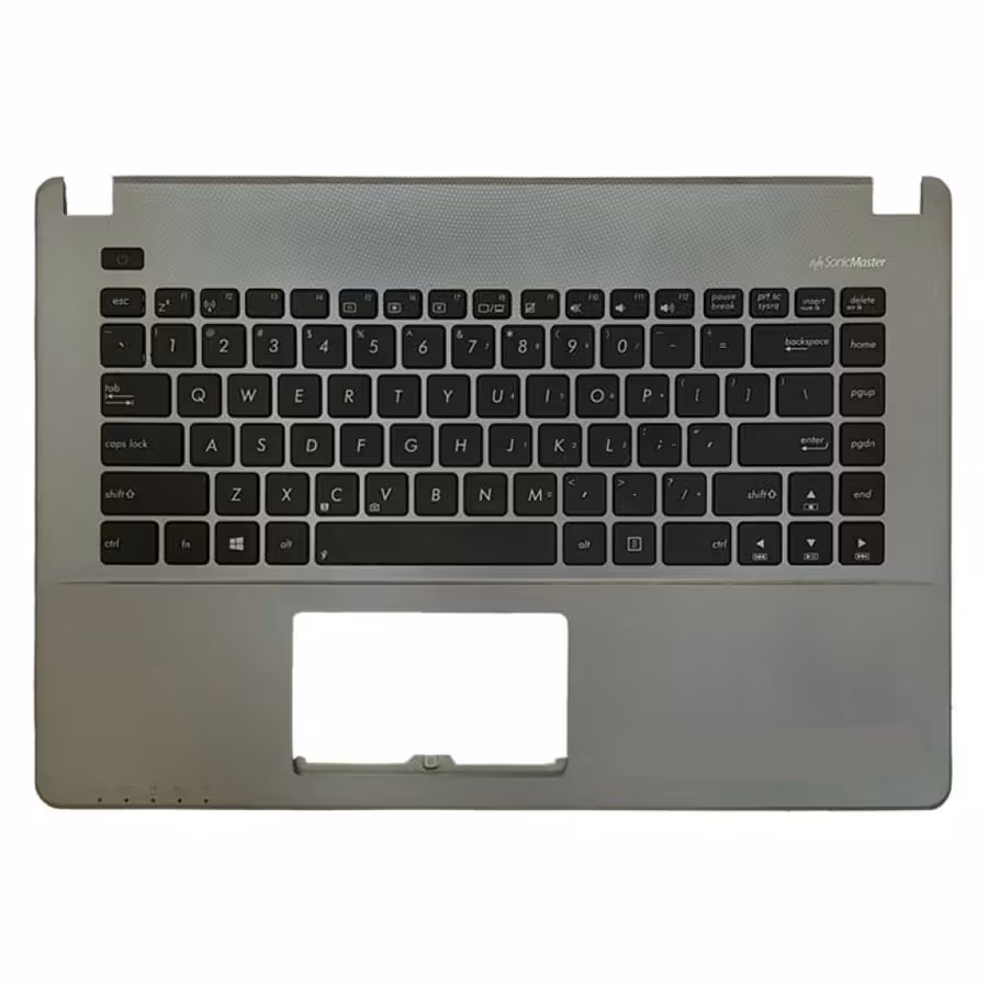 کیبورد لپ تاپ ایسوس مدل X450 مشکی با قاب C نوک مدادی