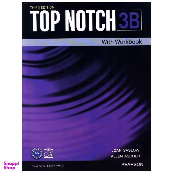 کتاب top notch 3b اثر JOAN SASLOW & ALLEN ASCHER انتشارات زبان مهر