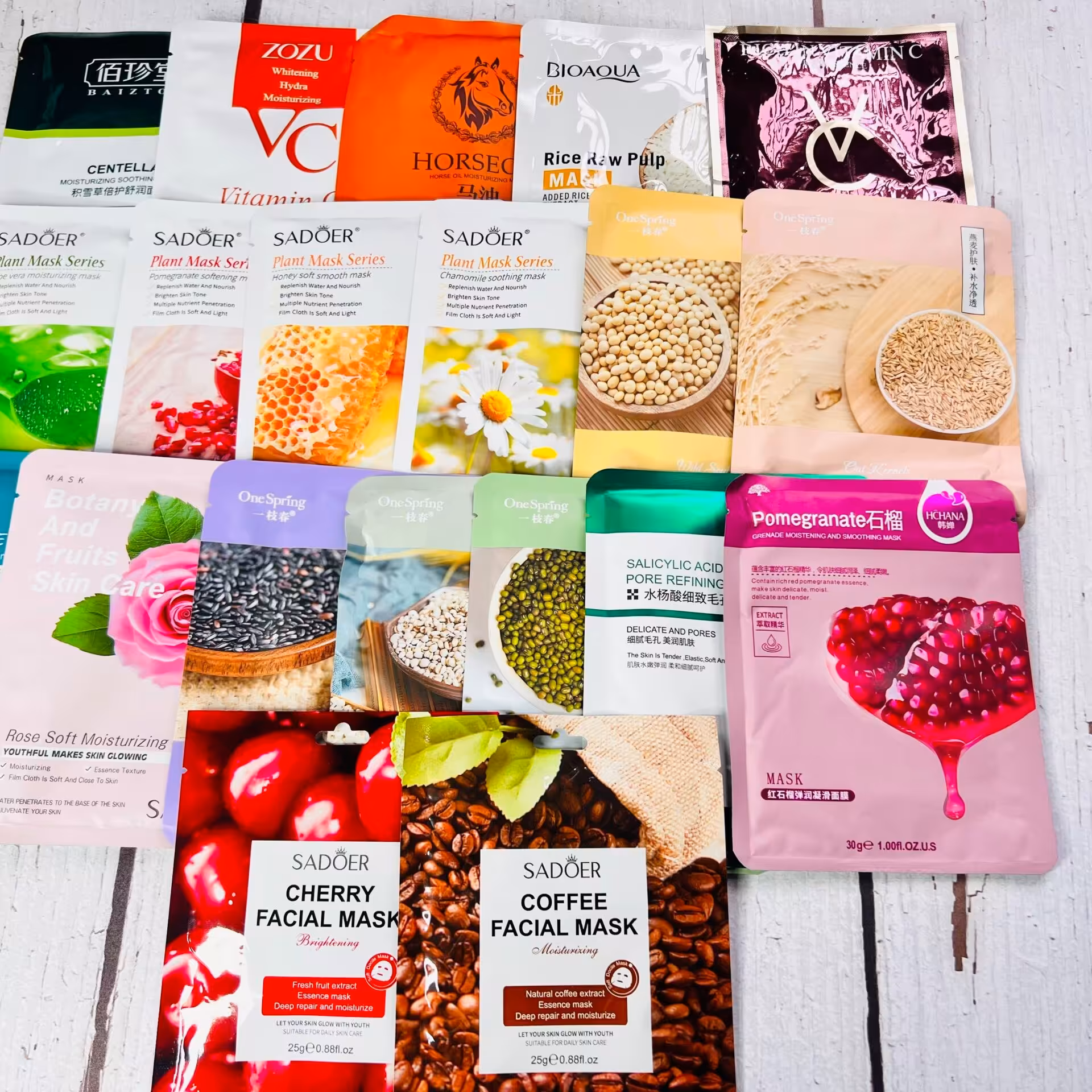 پک ماسک ورقه ایی (20عددی)