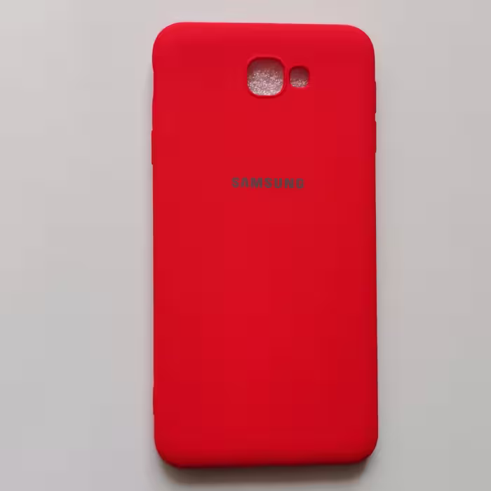 قاب سیلیکونی پاک کنی قرمز گوشی سامسونگ J7 prime 