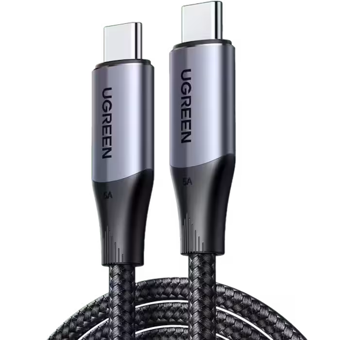 کابل شارژ و دیتا 5 آمپر USB-C 3.1 GEN2 Male یوگرین مدل US355 کد 80150