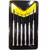 پیچ گوشتی ساعتی مجموعه 6 عددی