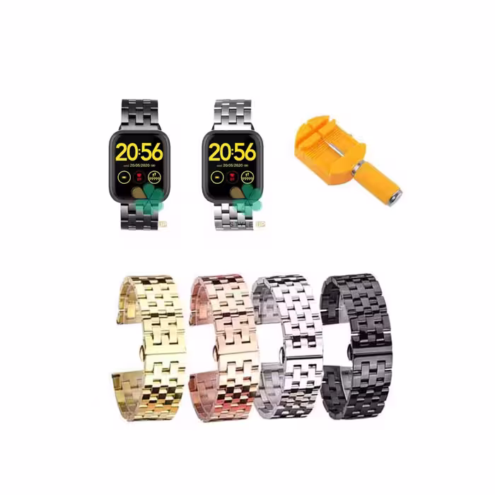 بند ساعت هوشمند شیائومی Xiaomi Omthing E-Joy WOD001 استیل 5Bead