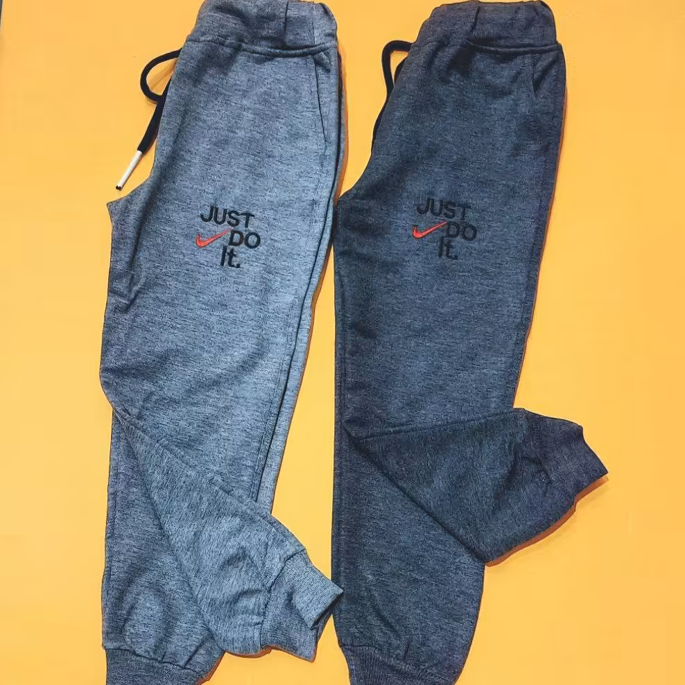 شلوار اسلش پسرانه گلکسی ملانژ قد 60 تا 95