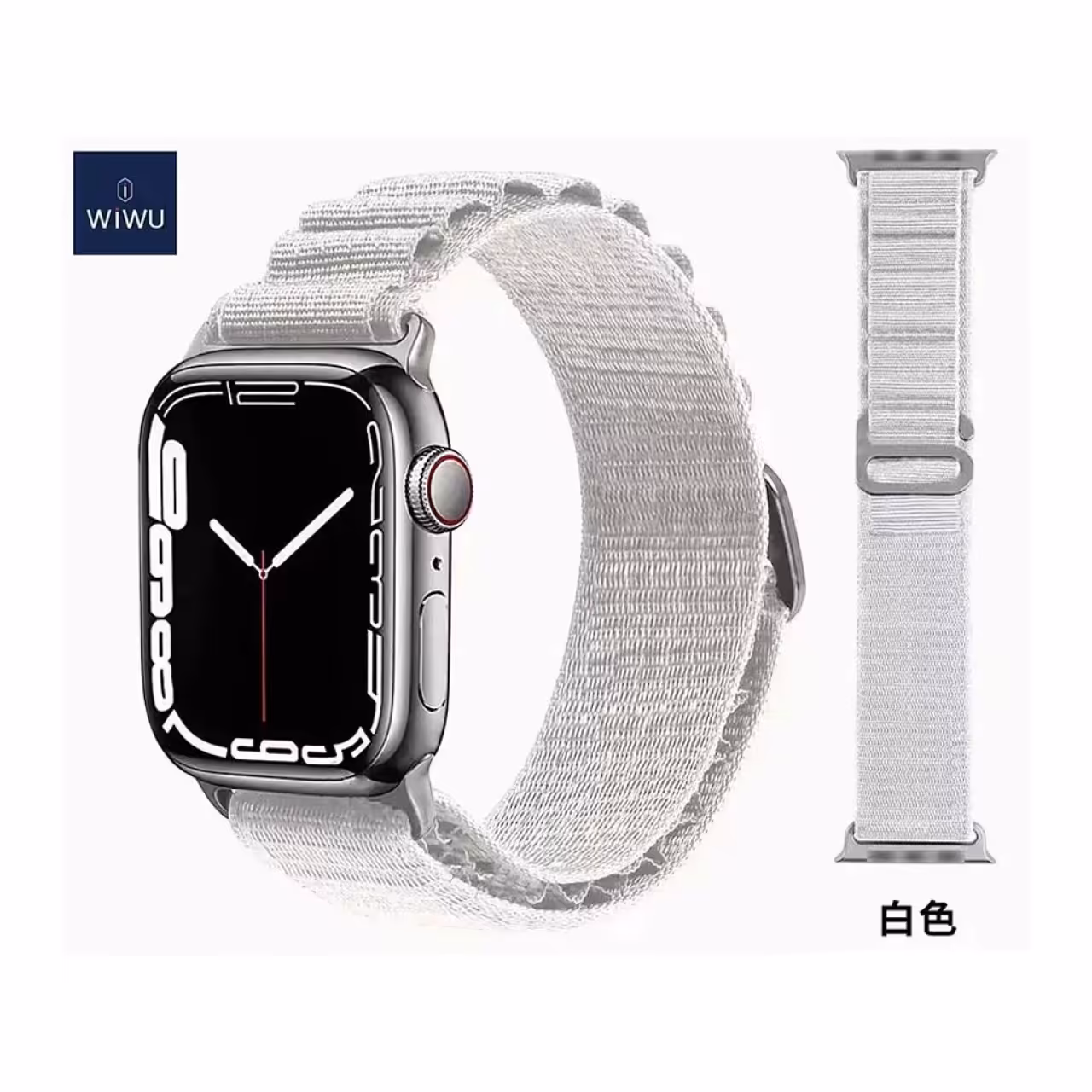 بند اپل واچ 42، 45،44 و 49 میلی‌متری سری 8 ویوو wiwu Nylon Watch Band Apple Watch 42/44/45/49