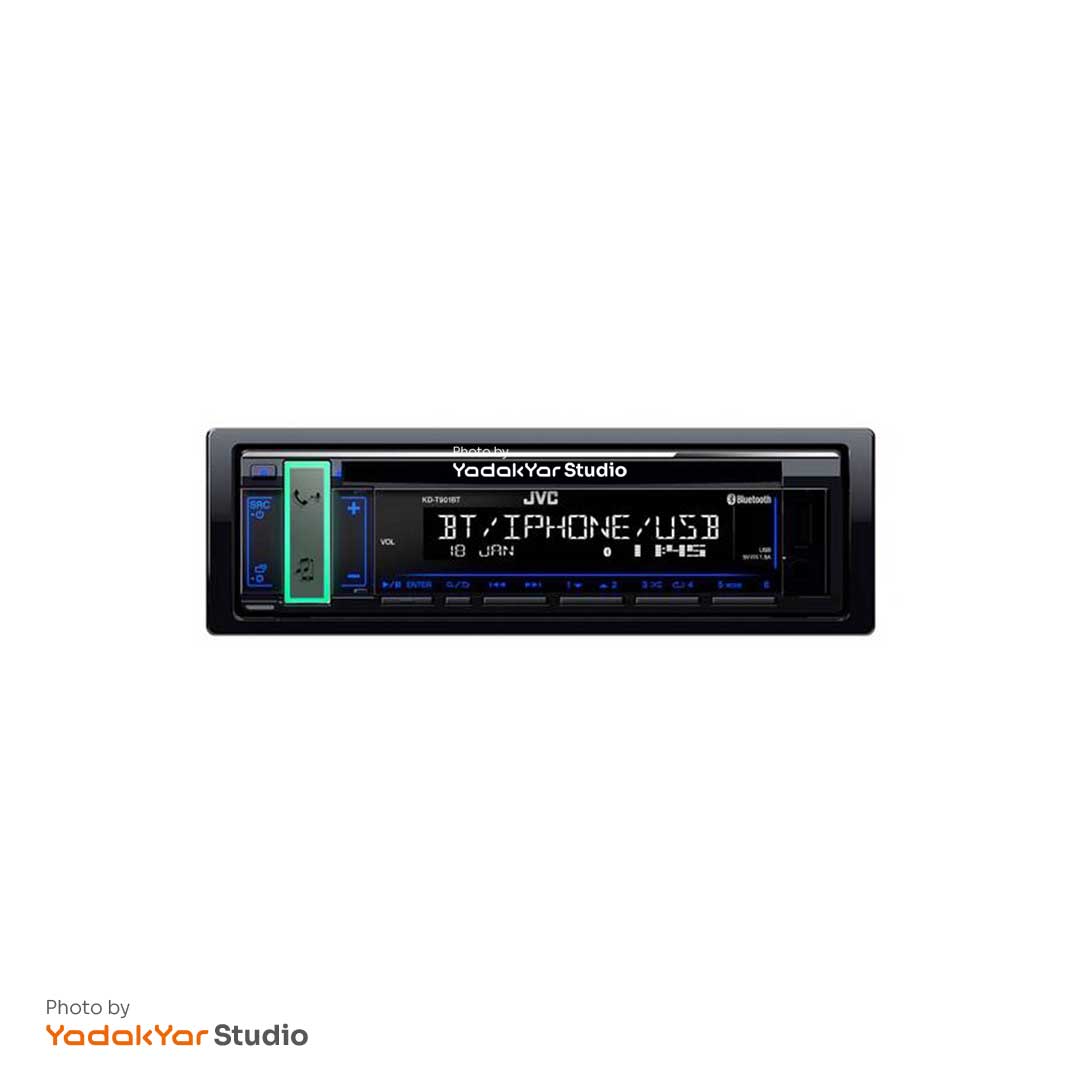 ضبط ماشین مدل KD-T901BT جی وی سی - JVC