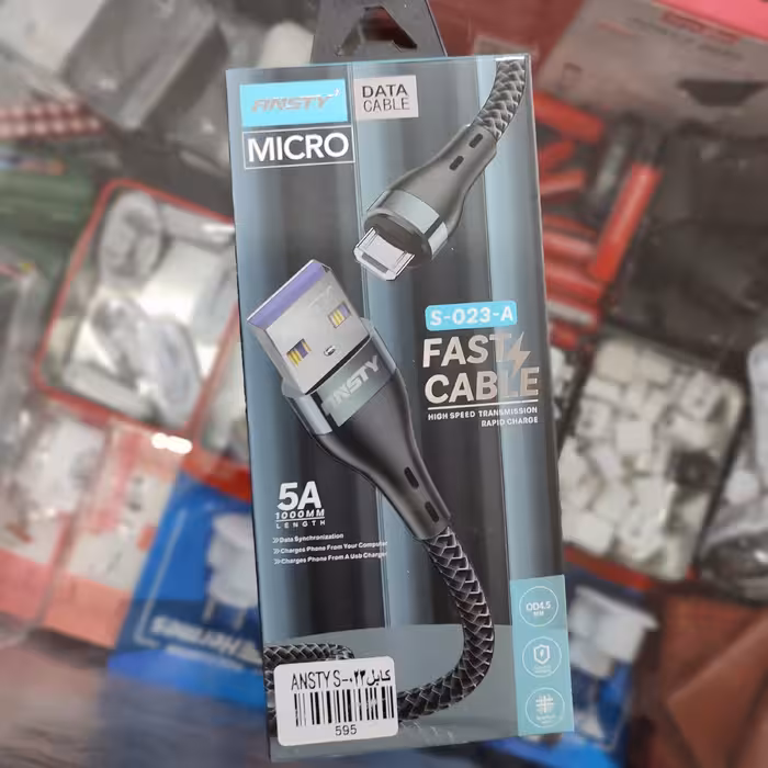 کابل شارژ  اندروید  ANSTY مدل S-023-A 