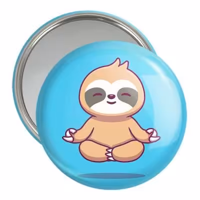 آینه جیبی خندالو مدل تنبل کد 26194