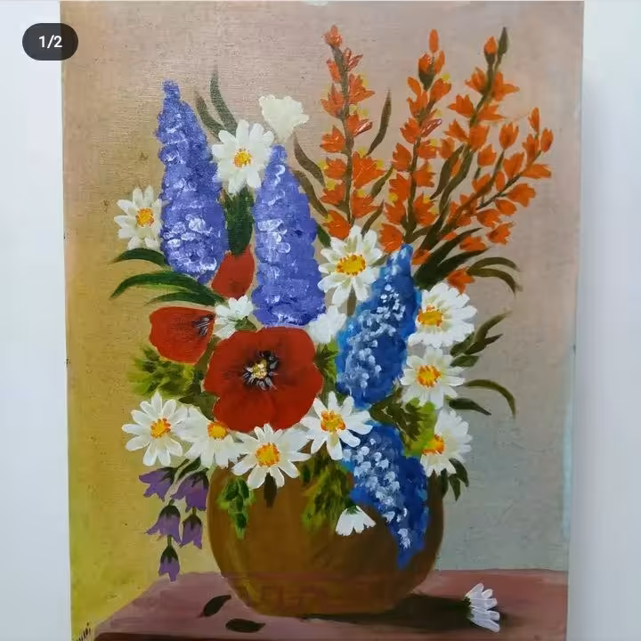 تابلو رنگ اکرلیک 30 × 40