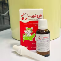 قطره خوراکی آهن فروفورت عبیدی با طعم توت فرنگی 30Ml