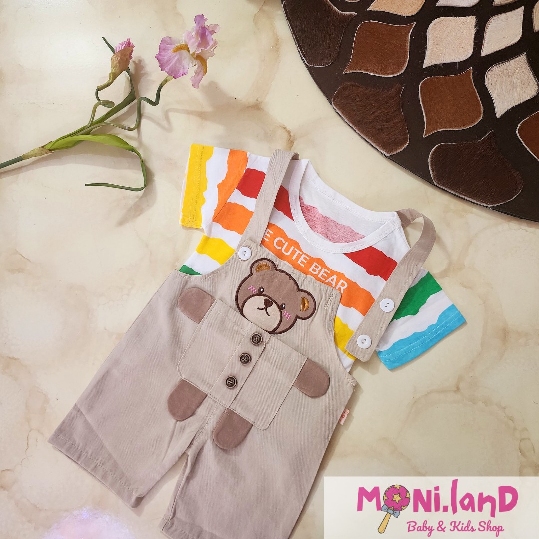 ست بیلر و تیشرت بیلر کتان درجه یک و تیشرت نخ پنبه خنک و رنگ ثابت اسپرت و وارداتی موجود در سایزبندی 9 ماهه تا 5 سال 