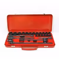 جعبه بکس 25 پارچه فشار قوی مشکی 1/2 درایو لایت مدل Light SU25-P 2009