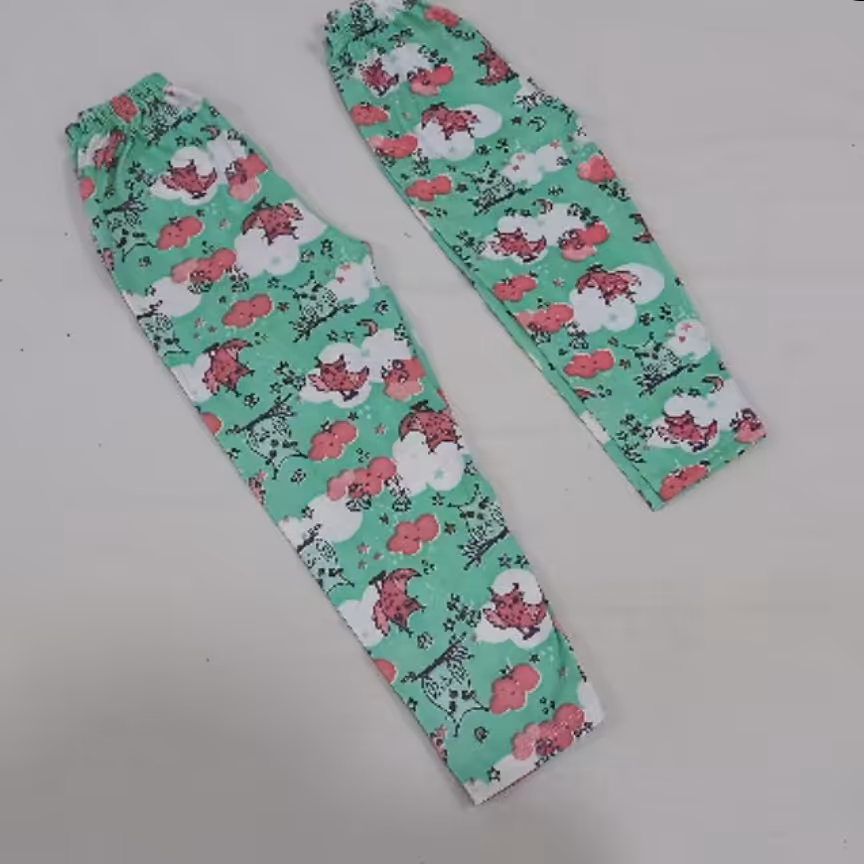 شلوار نخی بچه گانه سایز 50 .60 