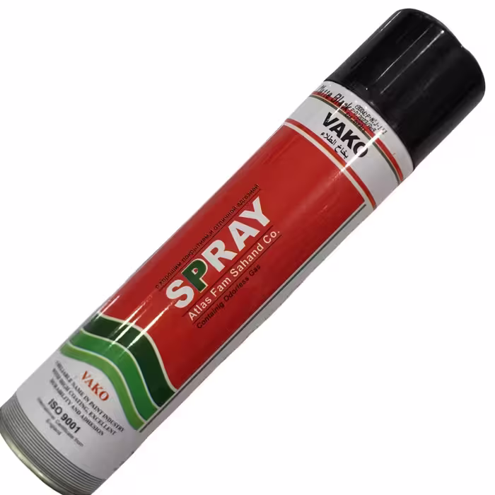 اسپری رنگ مشکی مات واکو 300ml