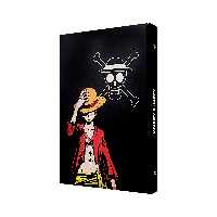 دفتر کلاسوری 100 برگ پدیده نقش مدل 26 حلقه کالکشن انیمه طرح monkey.d.luffy کد 02