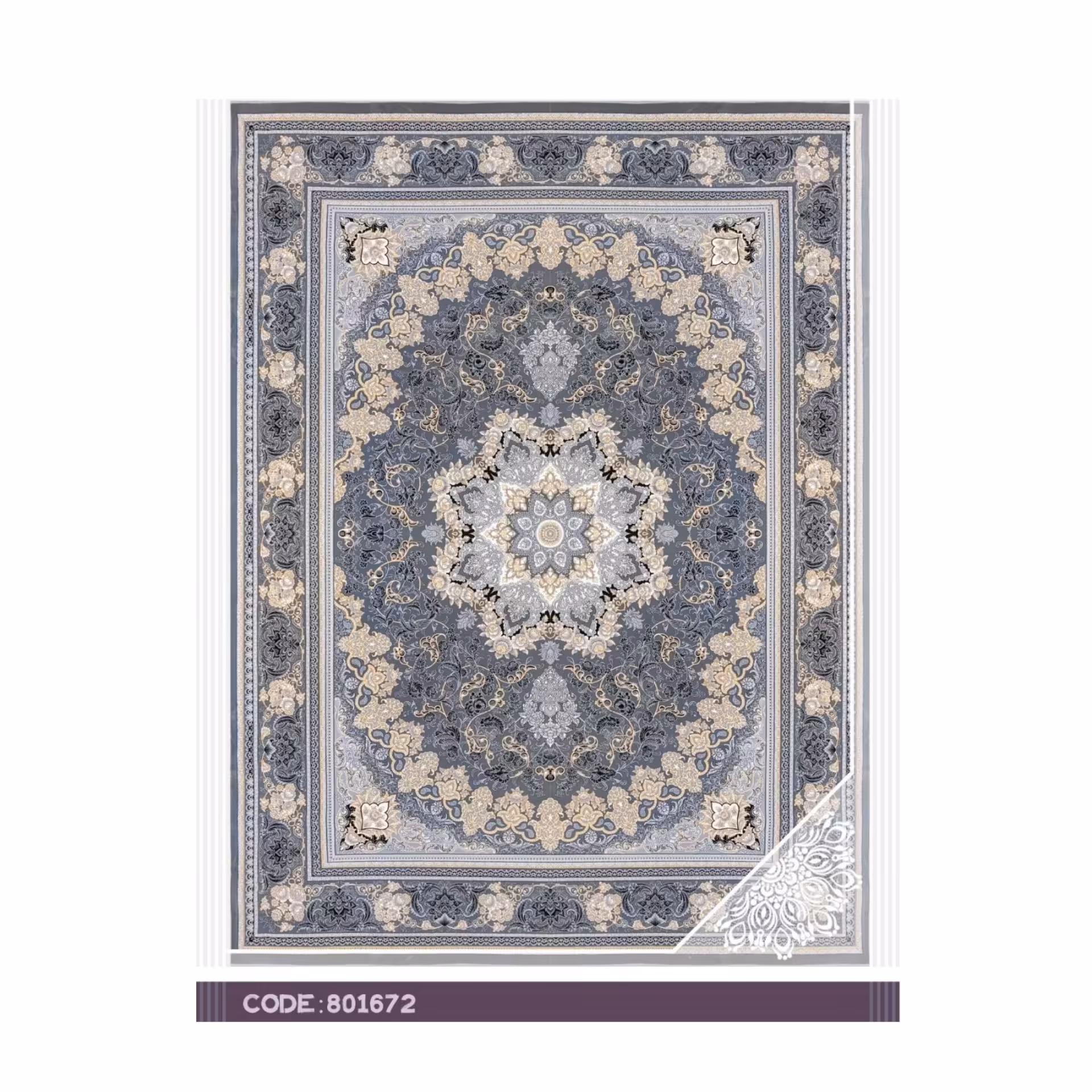 فرش  اکرلیک  9 متری 700 شانه تراکم 2550 کدsh801672