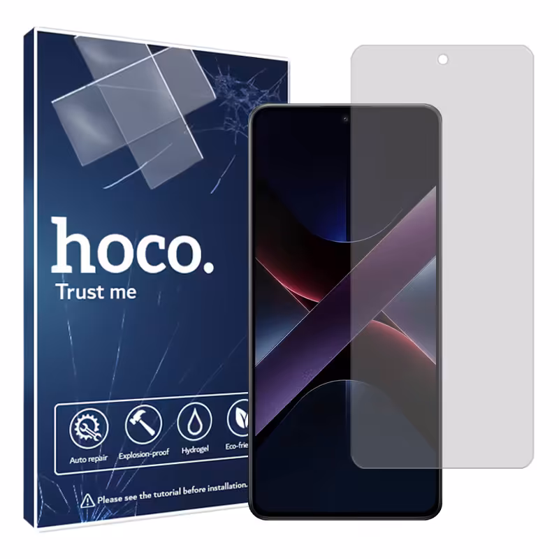 گلس شیائومی Poco X7 مدل هیدروژلی شفاف برند هوکو کد S