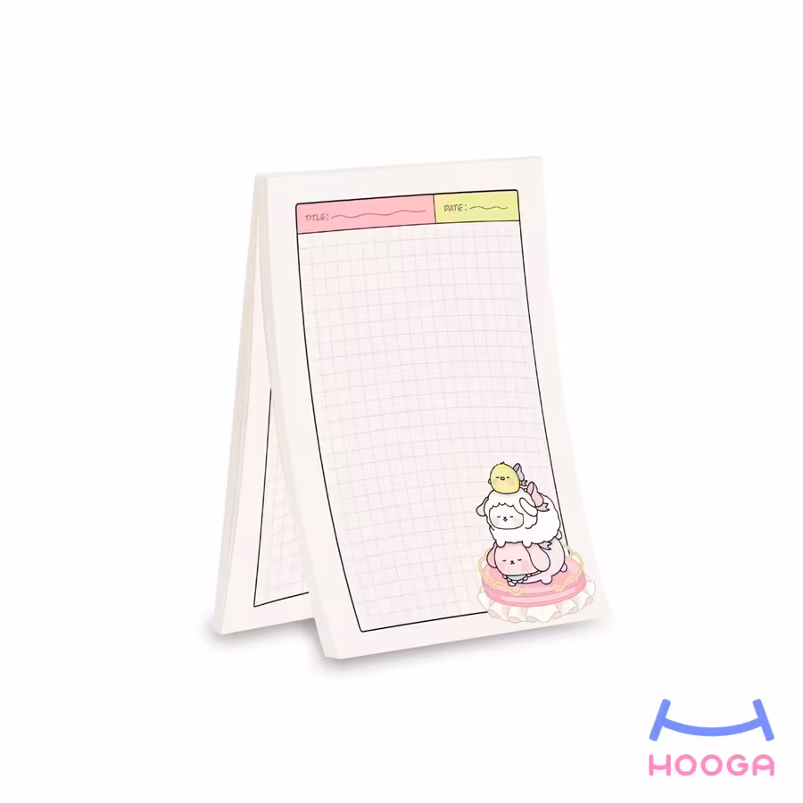 کاغذ یادداشت فانتزی سری little lamb طرح 3